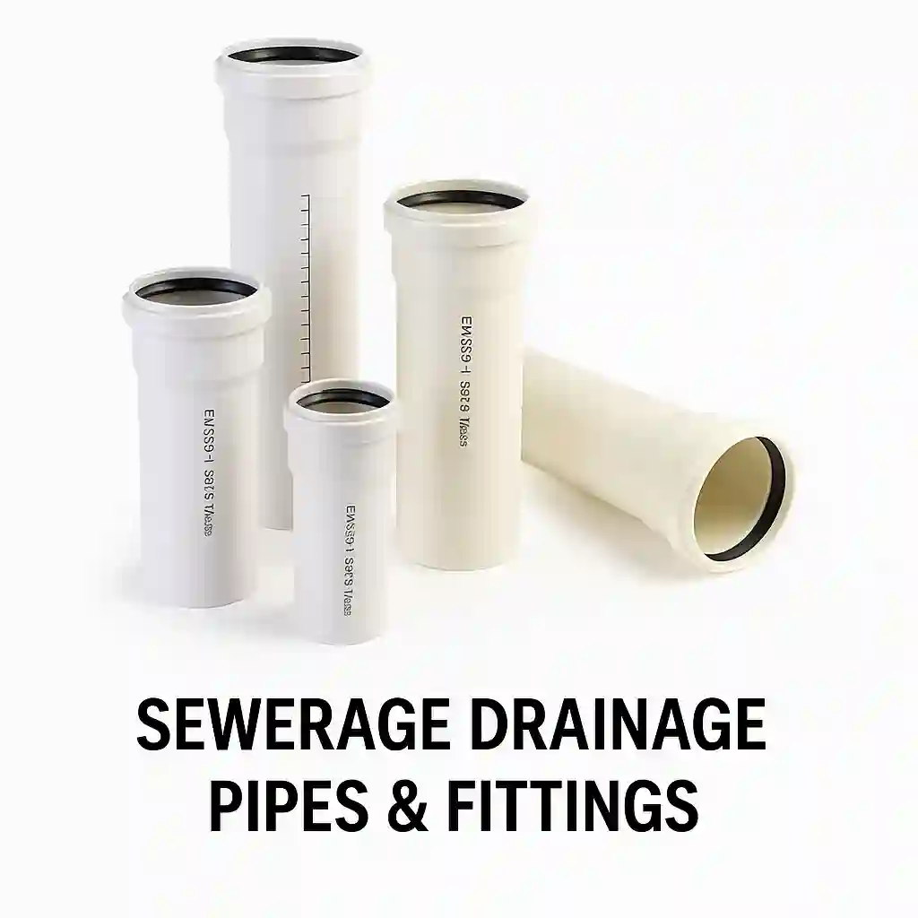 Sewerage Drainage Pipes & Fittings